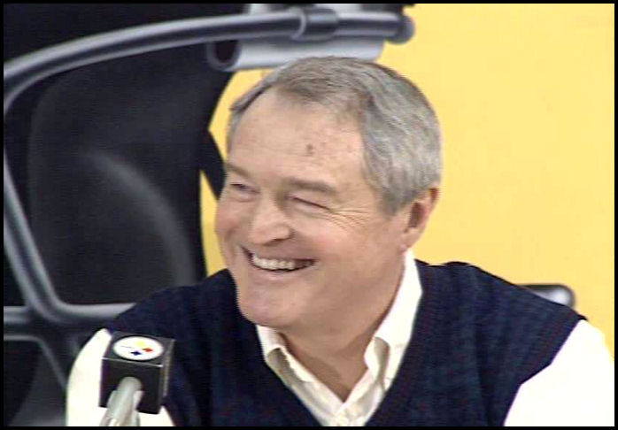 1991 Steelers Chuck Noll Retires