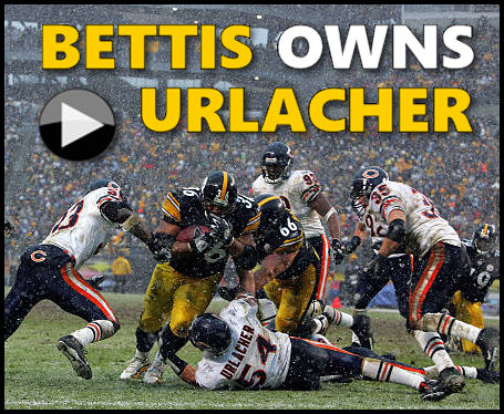 2005 Bettis Owns Urlacher