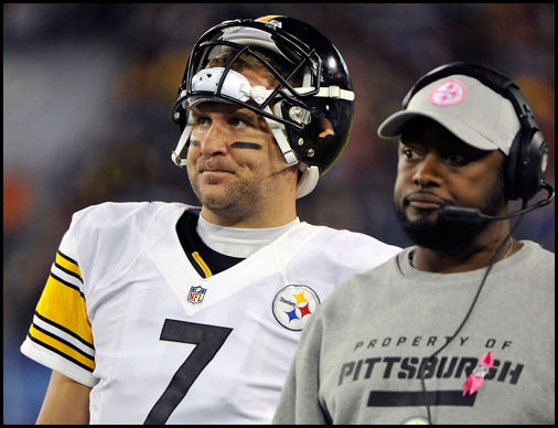 2012 Steelers Big Ben & Tomlin