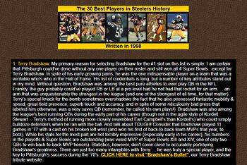 30 Best Steelers (1998)