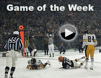 1976 Steelers at Bengals Classic Game of the Week