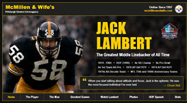 Jack Lambert Tribute