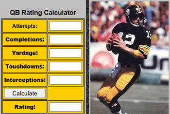 QB Rating Calulator