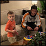 Week 12: Son Eric in town for a visit!